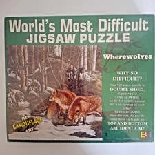 Buffalo Games WEREWOLVES Jigsaw Puzzle 529 Piece 14+ Years Unwrapped Box