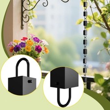 Rain Chain for Gutter Aluminum Alloy Rain Catcher for Backyard Outdoor Patio