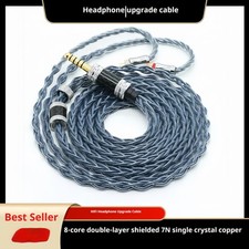 8-Strand monocrystalline coppe audiophile grade wire MMCX 078 QDCTFZ