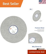 Versatile 6" Diamond Sanding Wheel - 80 Grit for Jewelry Glass Polishing
