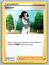 Doctor 134/198 Chilling Reign Pokemon TCG Trainer Supporter Draw VMAX Counter