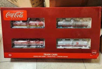 K-Line Coca-Cola Tank Car 4-Pc Set K543001A O-27-Scale RARE NIB!!