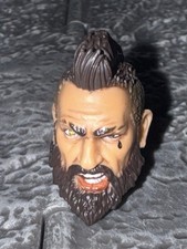 GI Joe Classified Ripper Figure Head Mohawk Tear Drop Beard Earring Scar 6 1 12