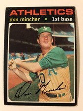 1971 Topps Baseball - #s 524 - 752 - You U Pick - High Numbers - VG -Pr-See Pics