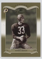 2003 Donruss Classics Legend 64/1000 Sammy Baugh #145 HOF 2s2