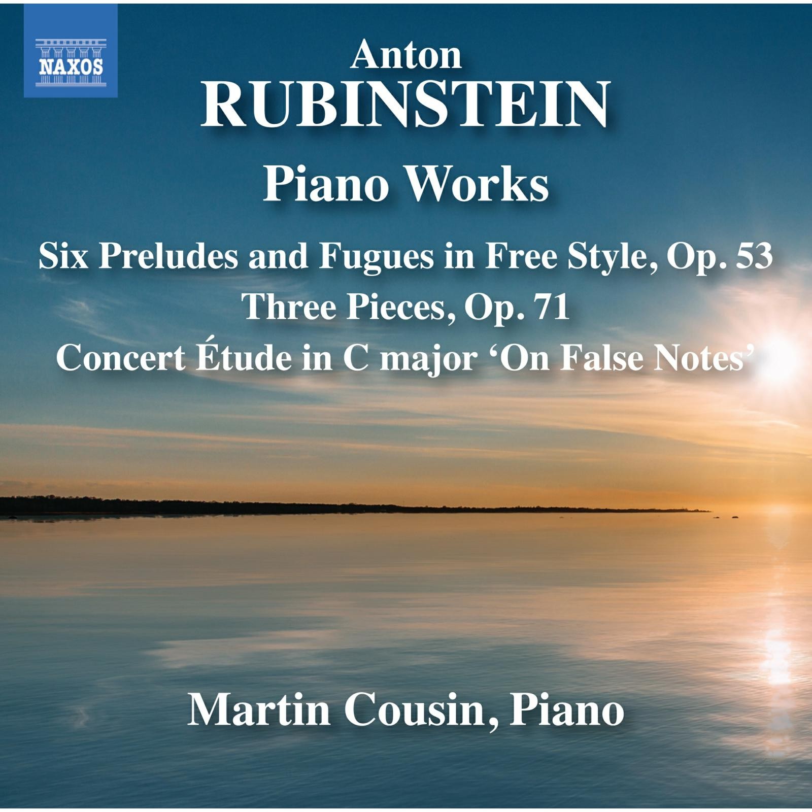 8574427 Martin Cousin Anton Rubinstein: Piano Works - Six Preludes and Fugues In