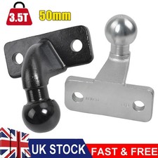 Heavy Duty Towball 50mm High Reach Tow Ball Stabiliser Couplings Hitch 3.5Ton