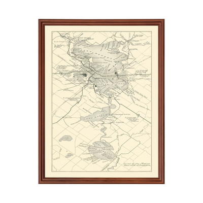 Old Map of Madison, WI 1929 - Vintage Madison Wisconsin Art