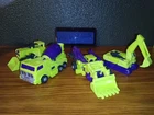 TF Studio Series 86 Constructicons, Lot Of Four (Used, One Parts Missing)