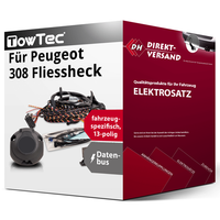 E-Satz 13Polig Spezifisch für Peugeot 308 Fliessheck 09.2007-04.2011 Neu