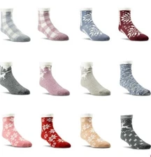 NEW Woolrich Double Layer Home Sock w/Aloe Vera