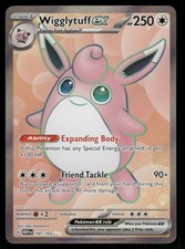 2023 Wigglytuff ex - 187/165 Ultra Rara Holo NM/M SV: Scarlet & Violet 151