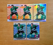 Logan Stankoven 2024-25 Allure COMPLETE Rookie Color Flow - Red through Purple