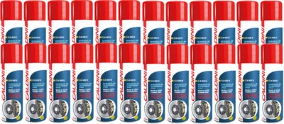 CALDINI 24x LIMPIADOR DE FRENOS 600ml LIMPIADOR DE PIEZAS SPRAY DESENGRASANTE BRAKE CLEANER