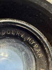 Rare Antique C.P. Goerz Hypar Brass Camera Lens Focus 2 IN No. 392399