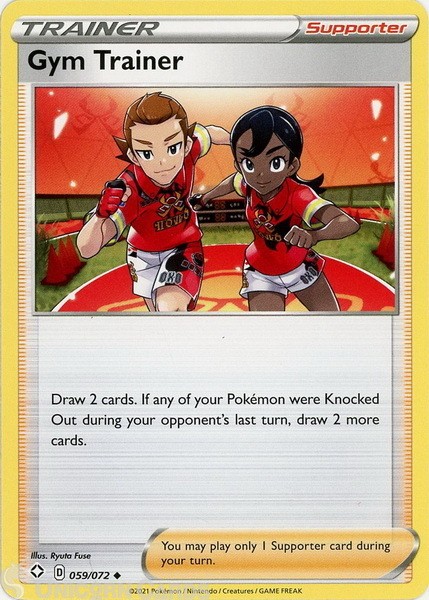 Gym Trainer 059/072 Uncommon Mint Pokemon Card