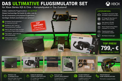 Xbox Series X 1 TB + Turtle Beach VelocityOne Flight + GT Omega Stand - MEGA SET