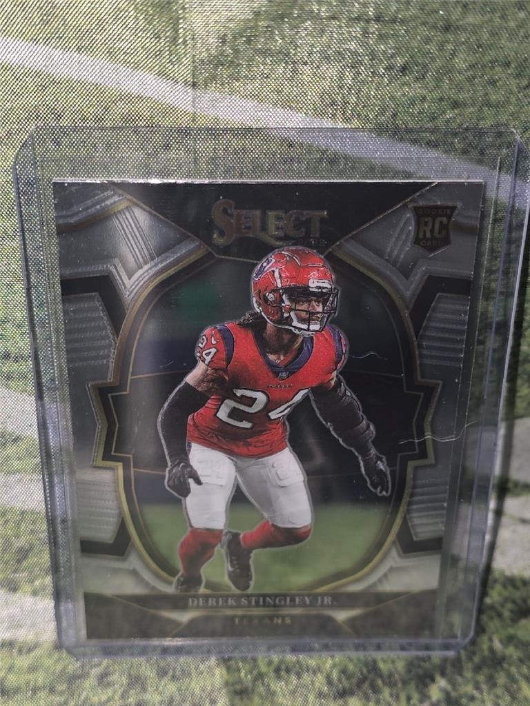 2022 Panini Select #48 Derek Stingley Jr. Texans Concourse Rookie Rc
