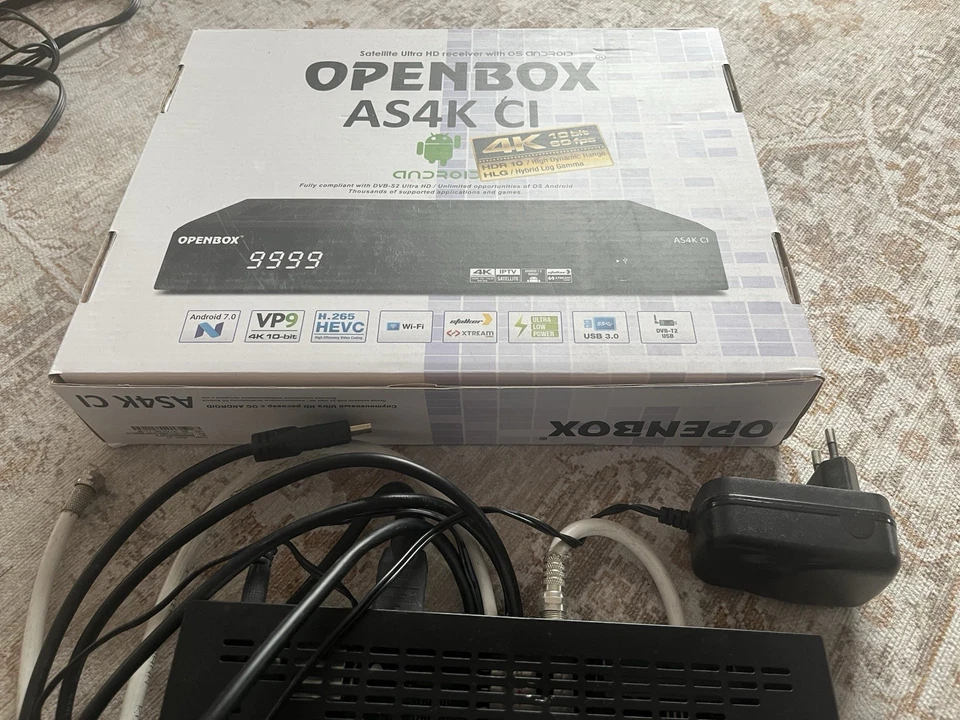 Openbox AS4K CI Sat Receiver Ultra HD 4K - Bild 2 von 2