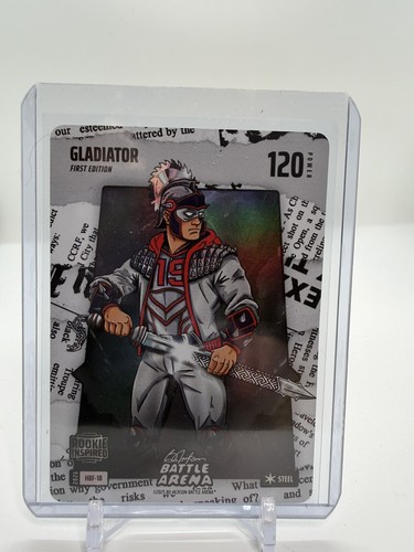 2026 Bo Jackson Battle Arena Gladiator Roman Anthony Silver Headliner steel