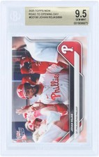 Johan Rojas Philadelphia Phillies 2025 Topps Opening Day #OD-190 BGS 9.5 Card
