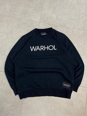 Calvin Klein Jeans x Andy Warhol by Raf Simons Logo Sweatshirt SIZE XL