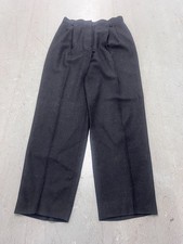 Harve Benard by Benard Holtzman Dress Pants Womens 10 Black 100 Wool Business