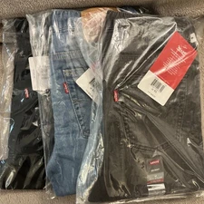 LEVI’S Strauss And Co.  Boys SKINNY Stretch Pull On Size 14 REG 27X29.  Lot Of 4