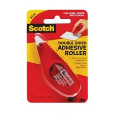 Scotch Double-sided Adhesive Roller - 0.27" Width X 26 Ft Length - Adhesive - 1