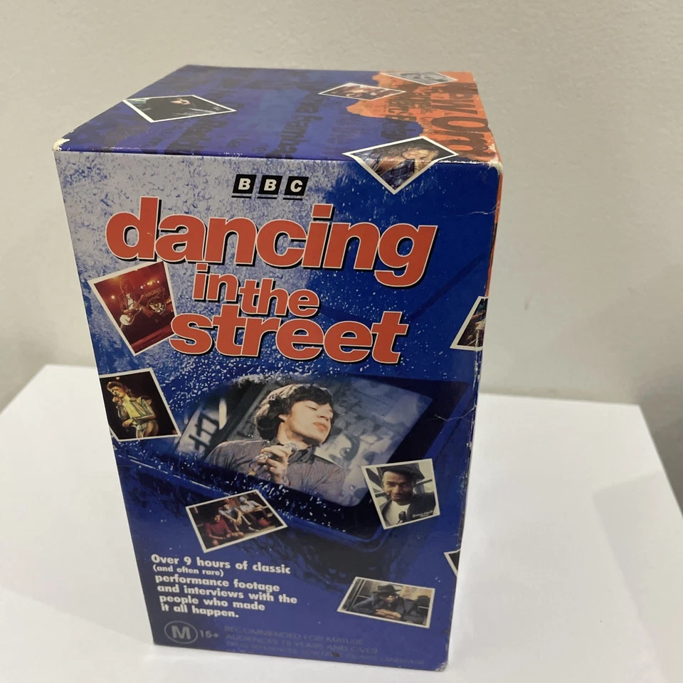 Dancing in the Street BBC TV Series 4 VHS Video Box Set Bob Marley Elvis Presley - Image 3 of 4