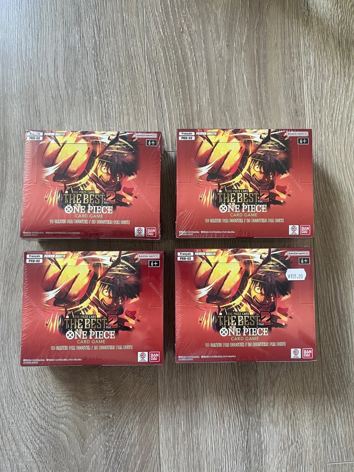 FR One Piece - Display 20 Premium Boosters PRB02 The Best Vol. 2