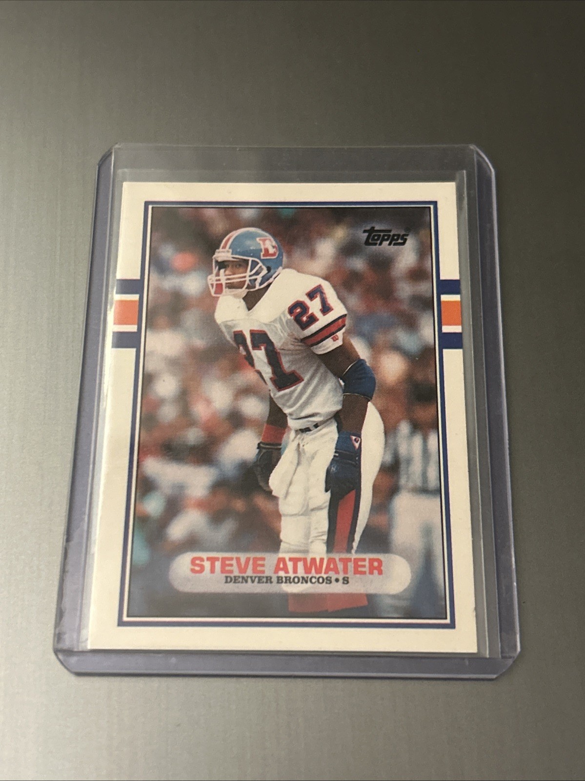 1989 Topps Traded - Steve Atwater #52T (RC)