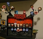 Stranger Things Kinder Joy Funko full collection including 3d printed display