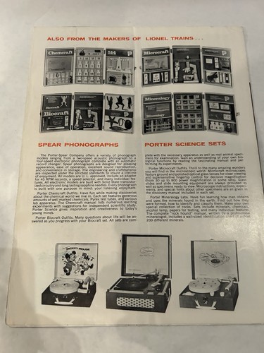 LIONEL 1968 Train Catalog - Picture 2 of 2