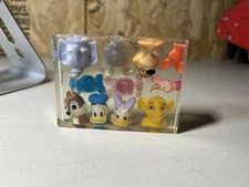 Vintage Disney Resin Block - Simba, Donald, Daisy, Chip, Dale, Dumbo Figures