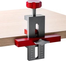 Aluminum Cabinet Door Mounting Jig Adjustable Installation Positioning Tool