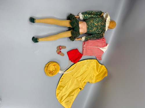 Mattel Vintage Ken #1 fiocchi capelli biondi 1961 Con Il Principe #0772 Completo - Foto 7 di 18
