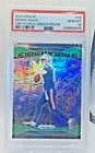 😁 2024 "DRAKE MAYE"  "ROOKIE" - "GREEN PRIZM- FIREWORKS"  PSA-10 GEM MINT