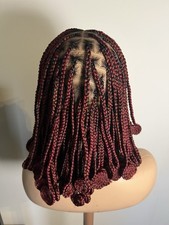 Ready To Ship Next Day, Full Lace Cornrow Koroba Wig. Braided Wig Fast Shipping.