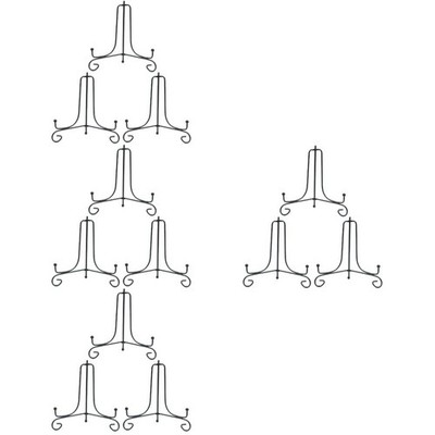  4 Pack Teller Display Ständer Tischpräsentationsständer Plattenhalter