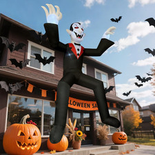 10ft Halloween Inflatable Vampire LED Outdoor Yard Blow Up Haunted House Decor