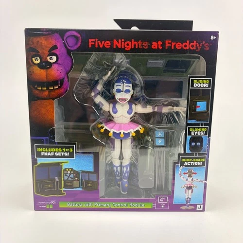 Jazwares Five Nights at Freddys Ballora with Primary Control Module FNF0130 NEW video thumbnail