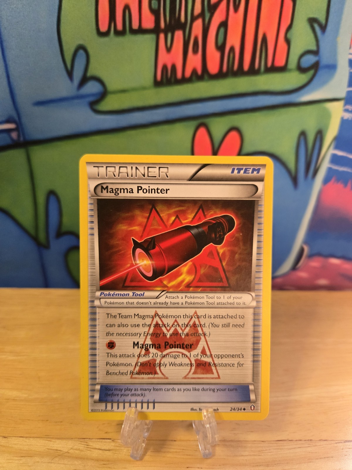 MAGMA POINTER - 24/34 - Double Crisis - Uncommon - Pokemon Card - VLP