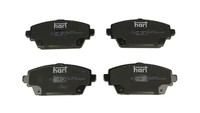 Hart 221 096 Bremsbelag Satz, Scheibenbremse FüR Honda MG