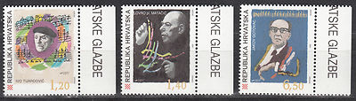 Kroatien / Hrvatska Nr. 335-337** Geschichte der kroatischen Musik