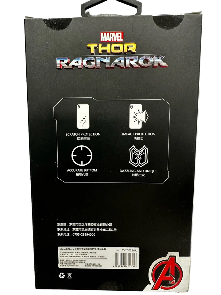 iPhone X iPhone Case Avengers Marvel Thor Ragnarok SEALED-NEW - Image 3 of 4