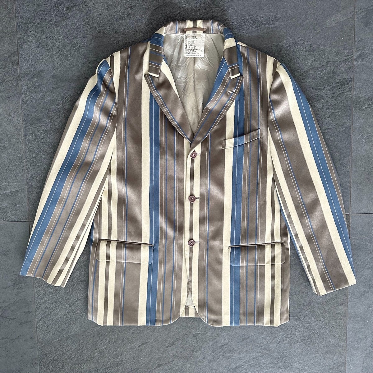 COMME des GARCONS Homme Plus AD 1999 Striped blazer | eBay