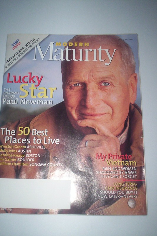 Modern Maturity May-June 2000 Paul Newman George Dawson Shirley Chisholm (NM)