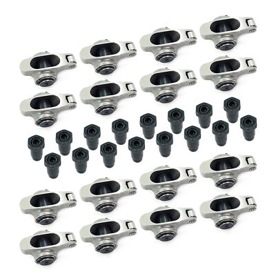 Stainless Steel Roller Rockers Arms 1.5 Ratio 7/16 Fits Small Block Chevy