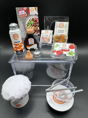 Mini brands create chocolate profiteroles MasterChef